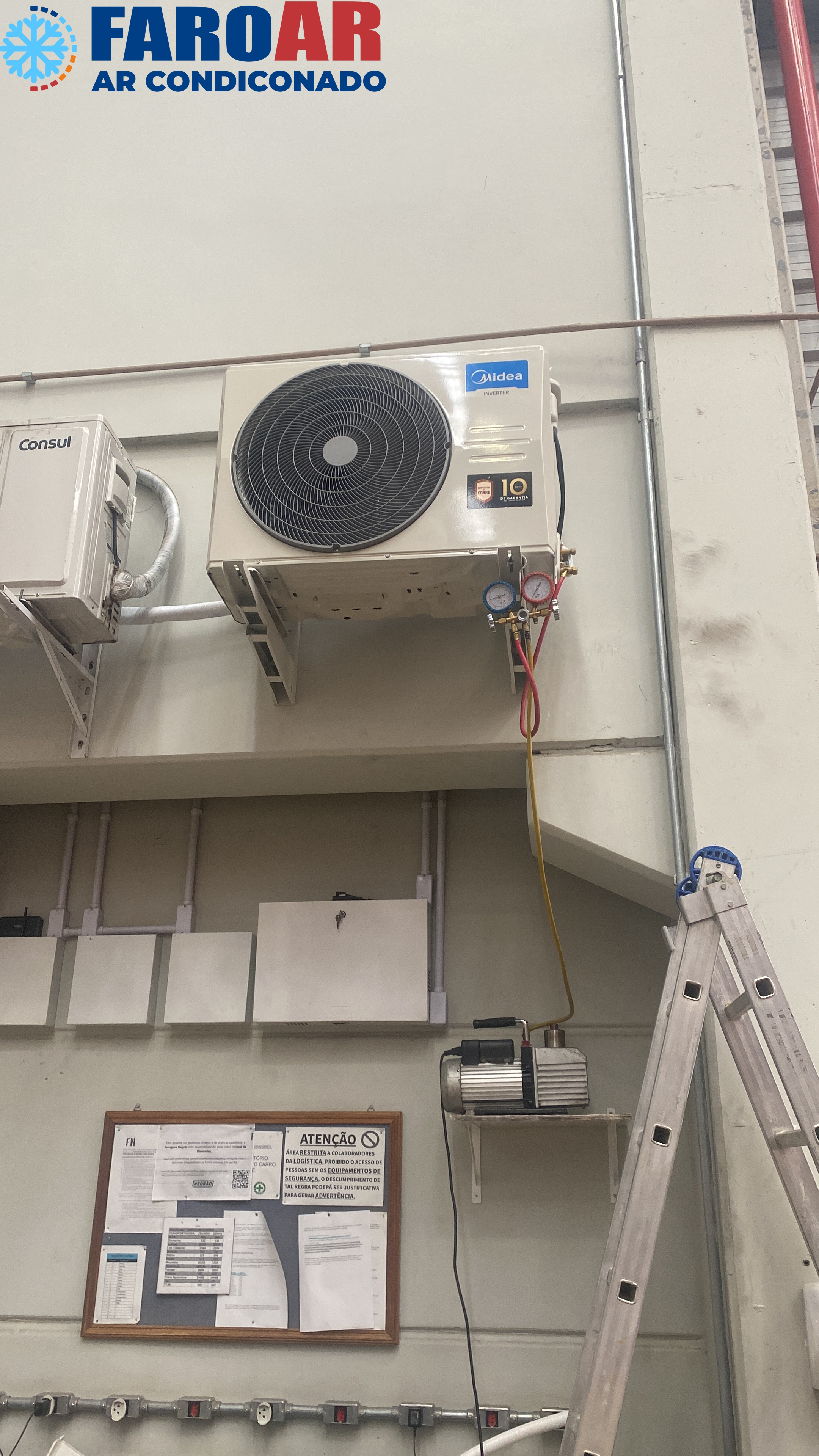 Trabalho Faroar - Instalação de ar condicionado